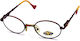 Disney Children's Metal Eyeglass Frame Red 1927001