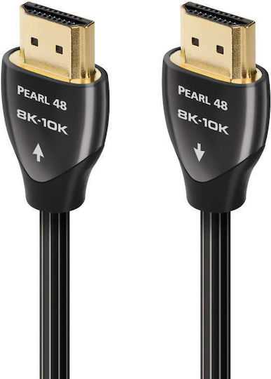 Audioquest Pearl 48 Kabel HDMI-Stecker - HDMI-Stecker 3m Schwarz