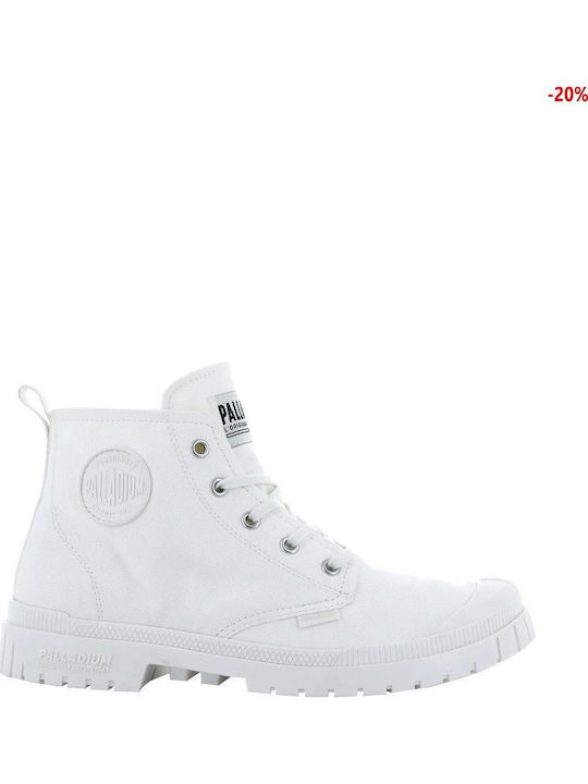 Palladium Pampa Sp20 Γυναικεία Μποτάκια Λευκό