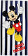 Stamion Παιδική Πετσέτα Θαλάσσης Mickey 140x70εκ.