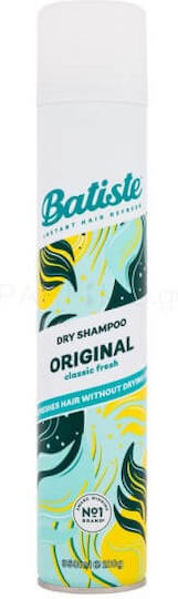 Batiste Original Ξηρό Σαμπουάν Ενυδάτωσης & Όγκου για Όλους τους Τύπους Μαλλιών 200ml