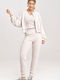 Figl Women's Beige Set with Trousers