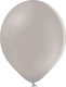 Composition with 100 Balloons Latex Gray 28cm