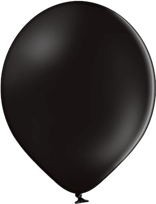 Set of 3 Balloons Latex Black