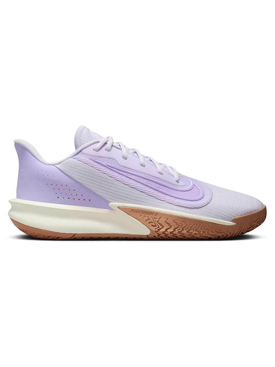 Nike Precision 7 Niedrig Basketballschuhe Lila