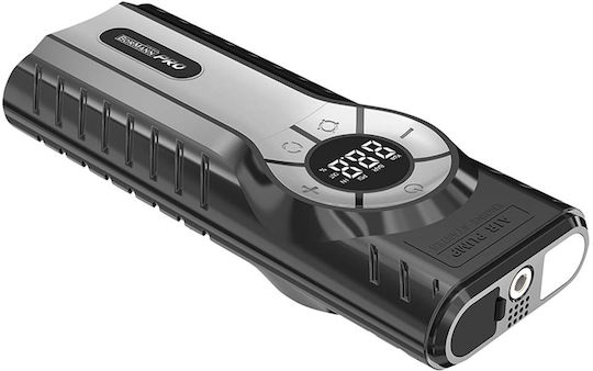 Bormann Pro ΒΒC1500 Φορητός Εκκινητής Μπαταρίας Αυτοκινήτου 12000mAh με Power Bank / Τρόμπα / Φακό / USB 12V