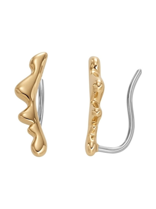 Skagen Earrings made of Steel Gold Plated