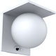 Bot Lighting Επιτοίχιο Ηλιακό Φωτιστικό 5.2W 1000lm με Φυσικό Λευκό Φως 4000K 13x15.1x13.7εκ.
