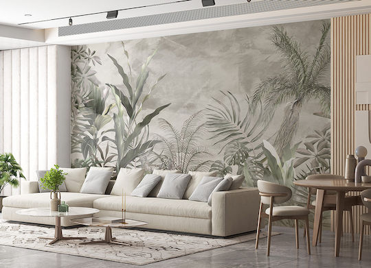 Wall Mural Green Tropical Plants 200x150cm