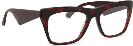 Etro Damen Acetat Brillengestell Braun 0007 086