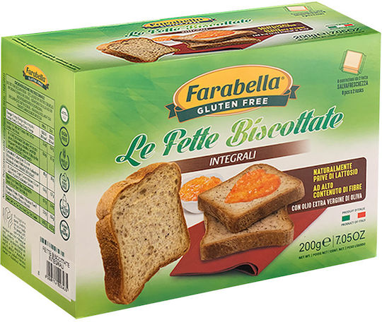 Farabella Φρυγανιές Σιταριού Χωρίς Γλουτένη 200gr