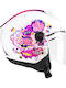 CGM Mini Comics 261G Fuchsia White Children's Motorcycle Helmet Jet ECE 22.06 850gr