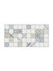 Panouri Decorative 3D Din PVC Cu Adeziv Morocco Alb 98x48x0 3cm