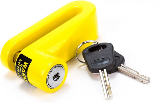 Kinguard Blocare disc motocicletă 10cmcm Galben Culoare