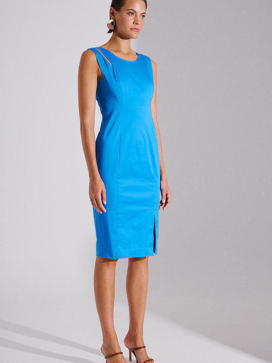 Summer Dress for Wedding / Christening Blue