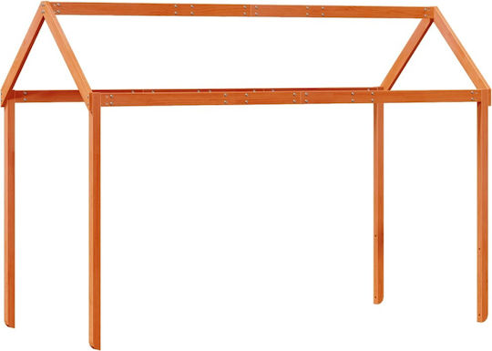 Беседка Легло Кафяв 207x80.5x151.5см