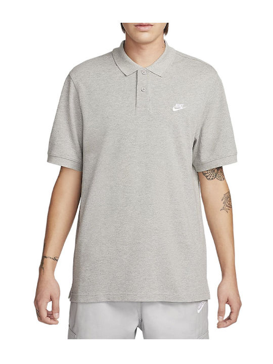 Nike Polo T-shirt Γκρι