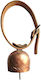 Goat Bell Oval No 3 Leather Collar