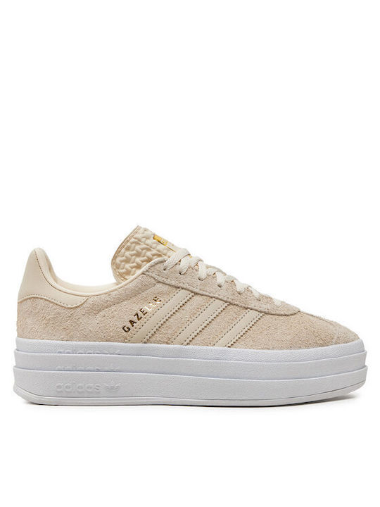 adidas Gazelle Bold Sneakers Beige