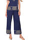 Dama Tesatura Pantaloni Blue