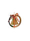 Ornament suspendat cu pantaloni evazati Argintie 26x14buc
