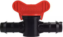 Agrodrip 10-1228-06 Connection Pipe Valve 16mm