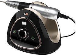 SML M15 Nagelfräser Strom 65W Schwarz mit Pedal...