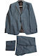 Herrenanzug Petrol Blue