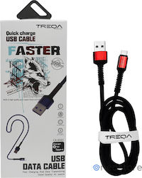 Treqa CA-8563 USB 2.0 Cable USB-C male - USB-A ...