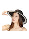 Hatpoint Wicker Women's Hat Black