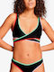 Puma Bikini Swim Top with Adjustable Straps Black