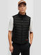 Brentino2431 Sleeveless Jacket Black