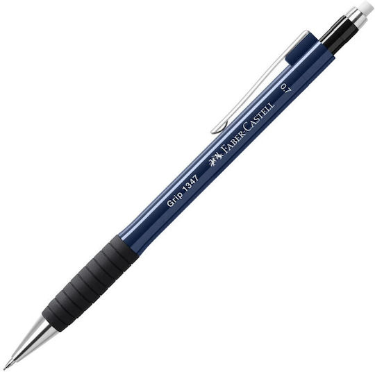 Faber-Castell Grip Mechanical Pencil for Drawing Metallic 1pcs Navy Blue 1347