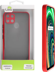 Lime Coperta din spate Roșu (Realme C21)