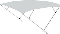 Eval Boat Tent Aluminum L2.5xW2.5xH129cm Grey Colour