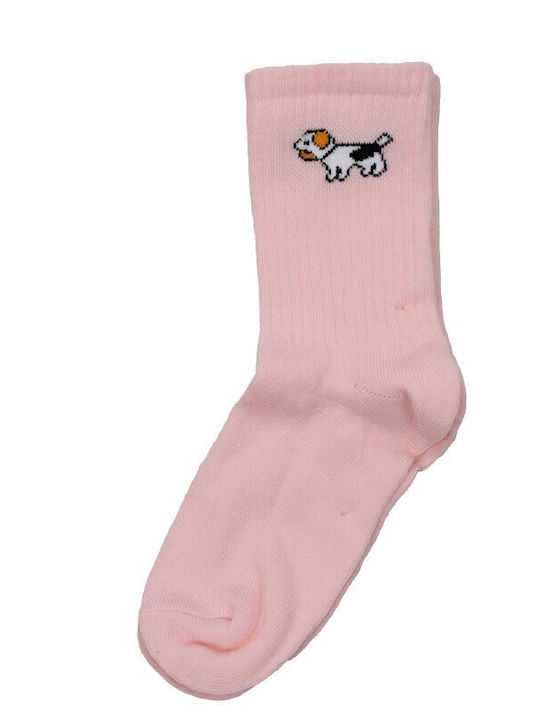 Biorganic Kids' Socks Pink