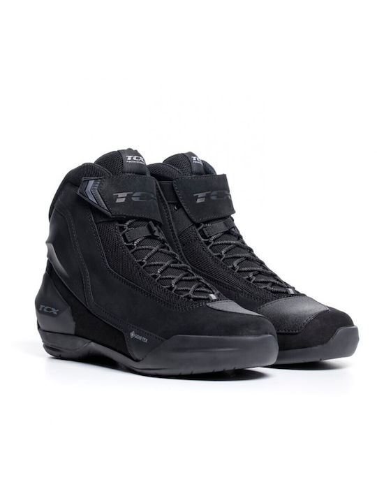 TCX Jupiter 5 Men's Motorcycle Boots Leather Gore-Tex Waterproof Black