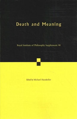 Death And Meaning: Volume 90