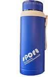 ZS9140 Bottle Thermos Stainless Steel / Plastic Blue 600ml