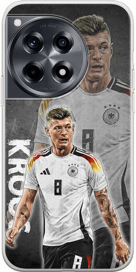 Евро 2024 Toni Kroos Oneplus 12r 5g Гъвкав TPU Прозрачен Силикон