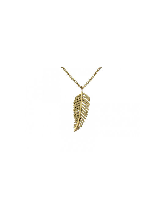 Necklace from Gold Plated Steel