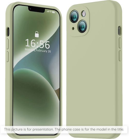 Techsuit Back Cover Silicon Verde (Motorola Edge 50 Pro)