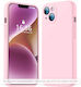 Techsuit Back Cover Σιλικόνης Ροζ (Motorola Edge 50 Pro)