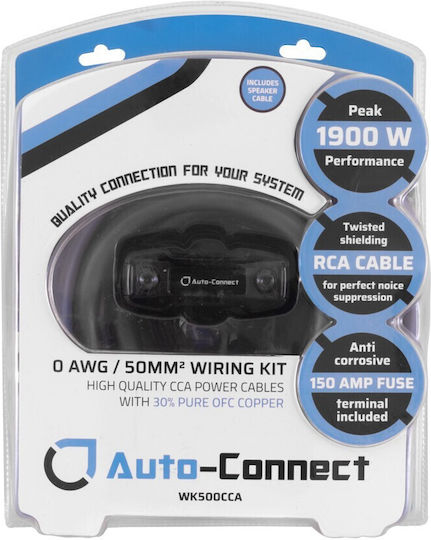 0 Awg/50mm² Wiring Kit 30% Ofc Auto-connect 720wk500cca