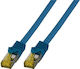EFB S/FTP Kat.6a Ethernet Netzwerkkabel 30m Blau