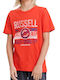 Kinder-T-Shirt Rot