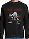 Sweatshirt Klassisch Schwarz Iron Maiden 1673