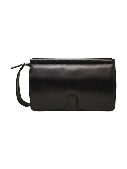 Leather 100 MAN'S LEATHER MALE CHADDY HANDLE CODE: 05-BAG-1023-1 (BLACK)