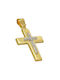 Gold cross ST30660G 9 Carat gold cross