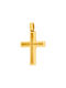 Gold Cross 14 Carat ST00251 (Unisex)